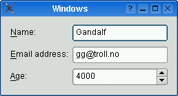 QFormLayout Class Reference - 图1