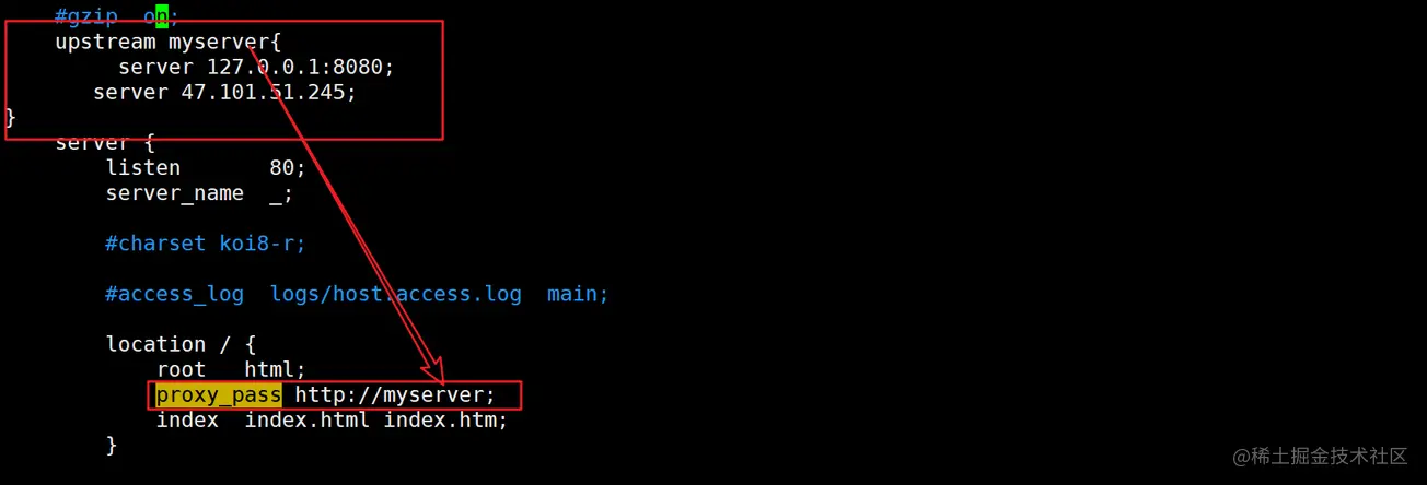 Nginx 配置文件 域名反向代理以及静态资源部署 - 图3