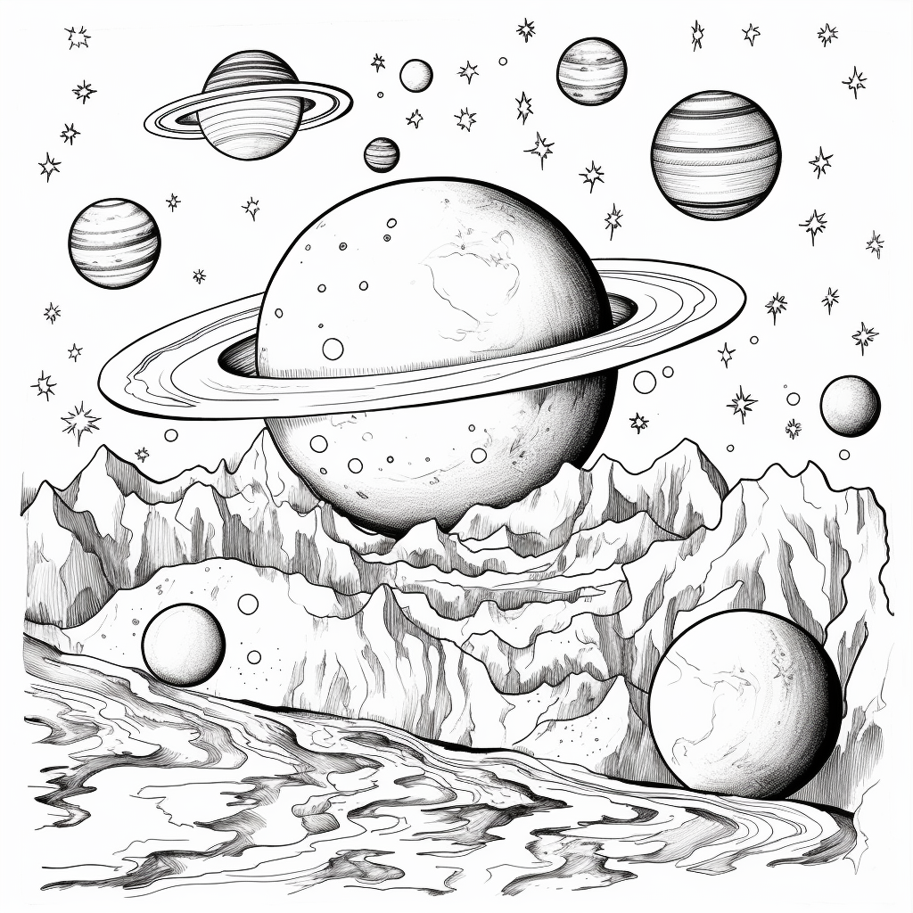 Midjourney制作畅销的着色书！（20 多个最佳提示词） - 图19