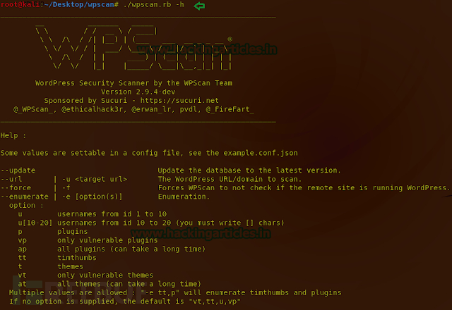 WPScan使用完整攻略:如何对Wordpress站点进行安全测试 - 图2