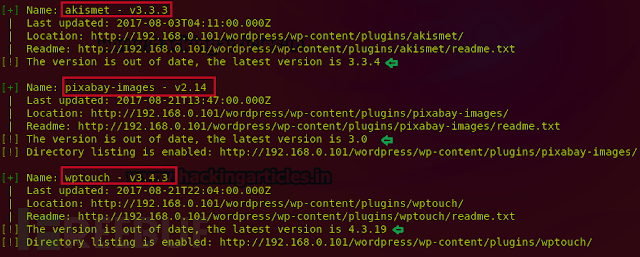 WPScan使用完整攻略:如何对Wordpress站点进行安全测试 - 图7