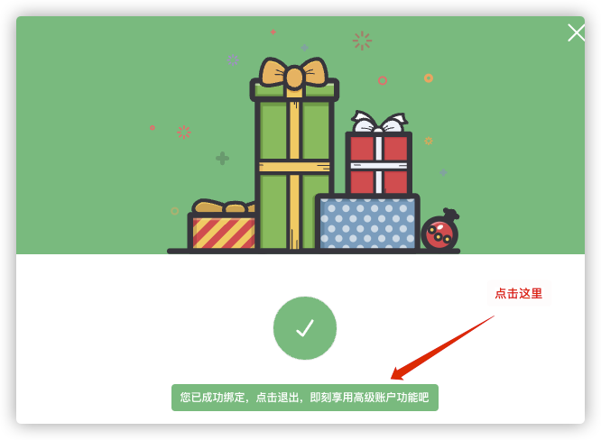 绑定高级账户 - 图3