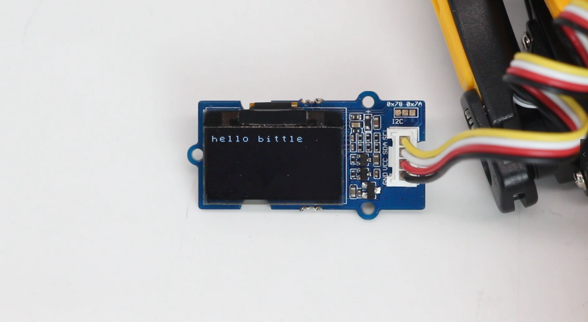 Lesson 3 OLED screen - Displaying messages - 图7