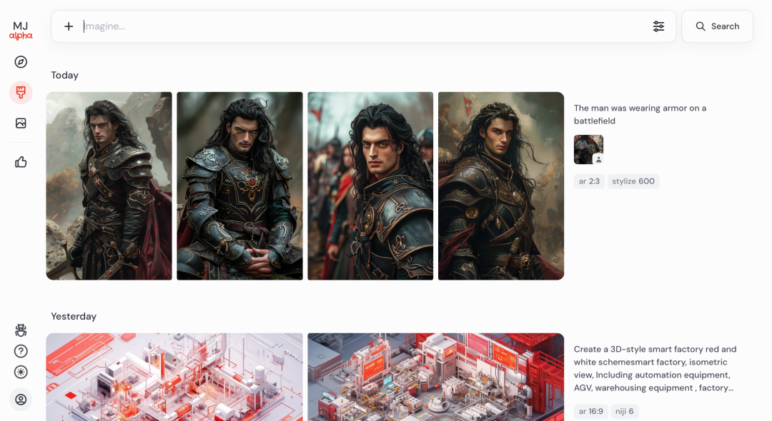 Midjourney V6 更新角色一致性命令 "--cref " - 图8