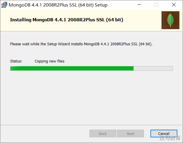 在 Windows 中安装 MongoDB - 图7
