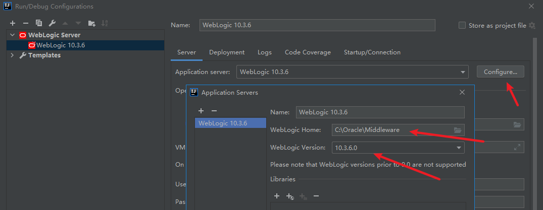 weblogic + idea 本地部署web应用 - 图8