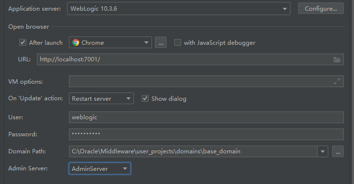 weblogic + idea 本地部署web应用 - 图9