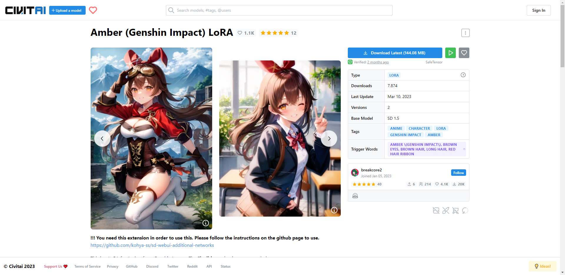 StableDiffusion - 速通LoRA使用 - 图15