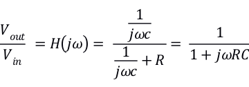 【滤波器】一阶低通滤波器设计 - 图2