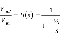 【滤波器】一阶高通滤波器设计 - 图6