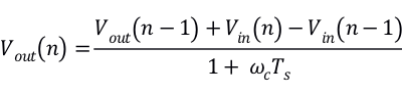 【滤波器】一阶高通滤波器设计 - 图11