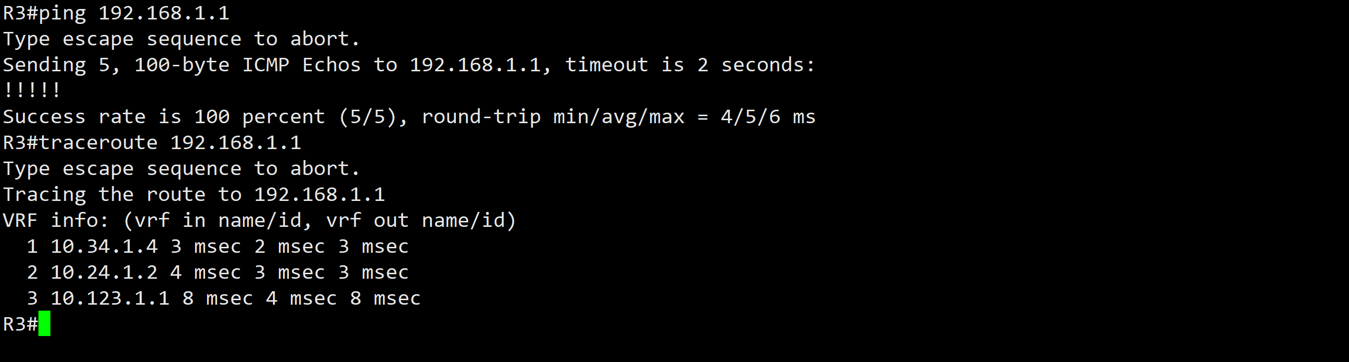 实验04 - Redistribution Into OSPF from Shared Network - 图5