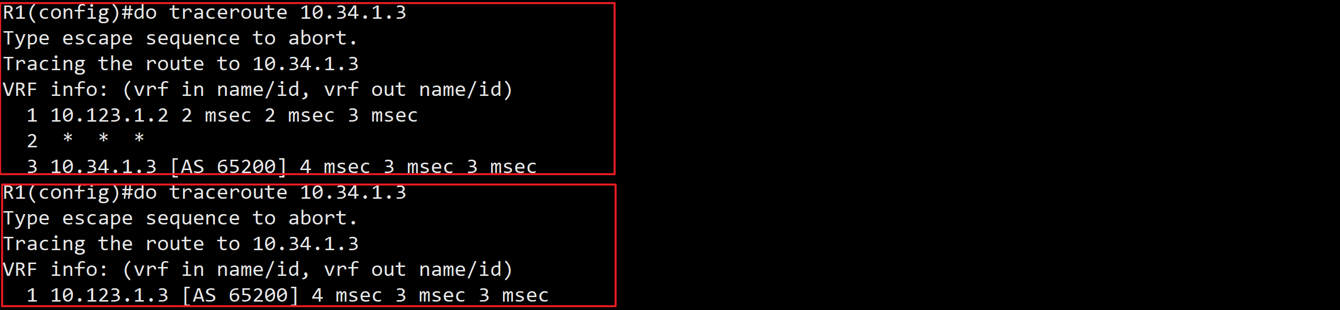 实验04 - Redistribution Into OSPF from Shared Network - 图8