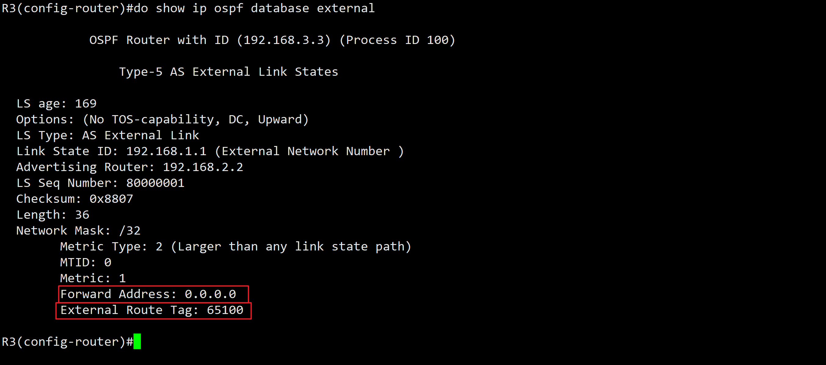实验04 - Redistribution Into OSPF from Shared Network - 图4
