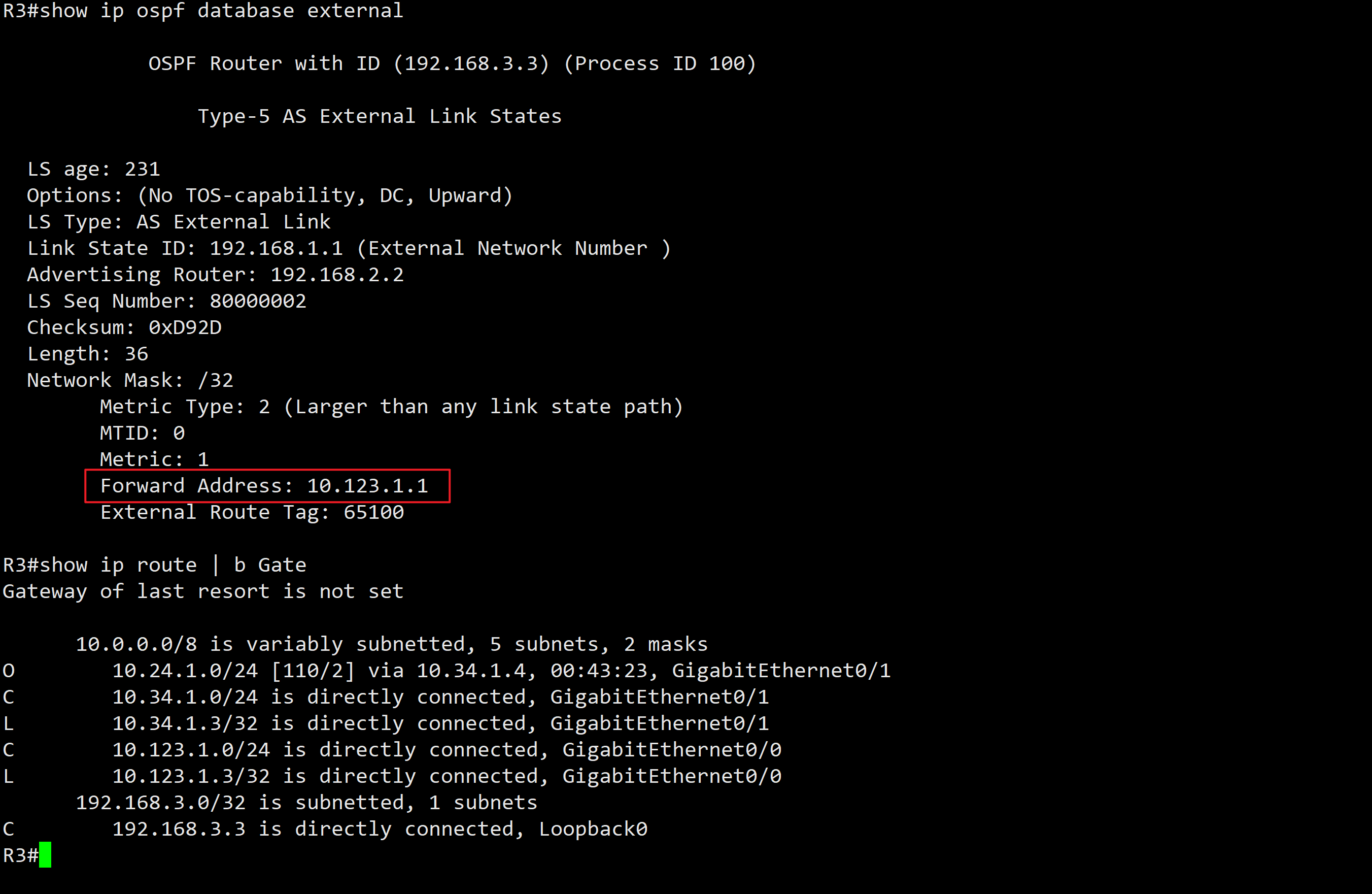 实验04 - Redistribution Into OSPF from Shared Network - 图6