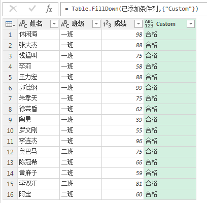46、Power Query-Table.FillDown函数简介 - 图3