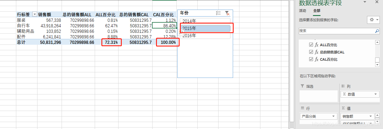 (2条消息) Power BI（二十一）power pivot之筛选上下文和行上下文_可乐联盟-CSDN博客_筛选上下文和行上下文 - 图14