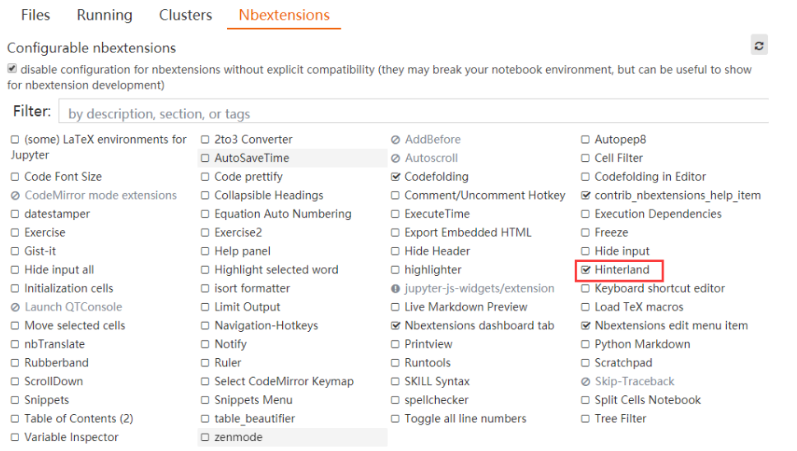 Jupyter Notebook主题字体设置及自动代码补全 - 图2