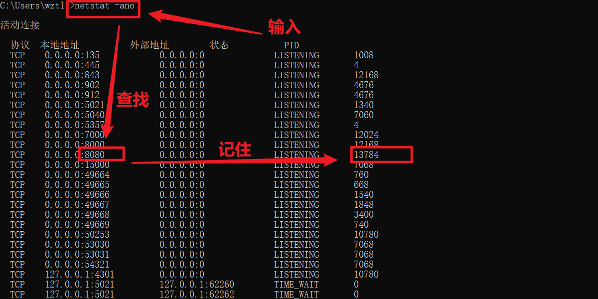 javaweb-8080端口被占用 - 图1