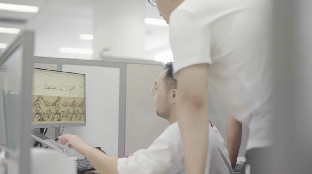 百度AI：将分隔300多年的《富春山居图》山水合璧 - 图4