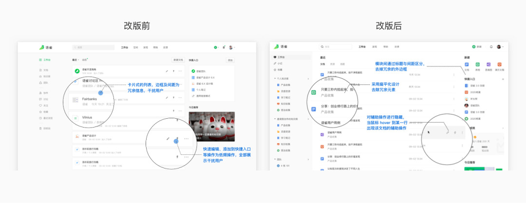 ★【语雀】工作台改版完整复盘 - 图14