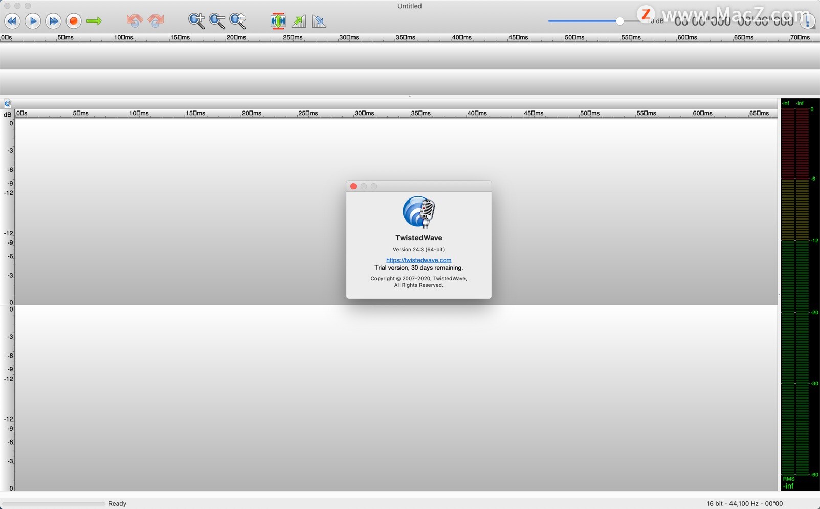 TwistedWave for mac(音频处理软件)1.24.3 激活版 - 图1