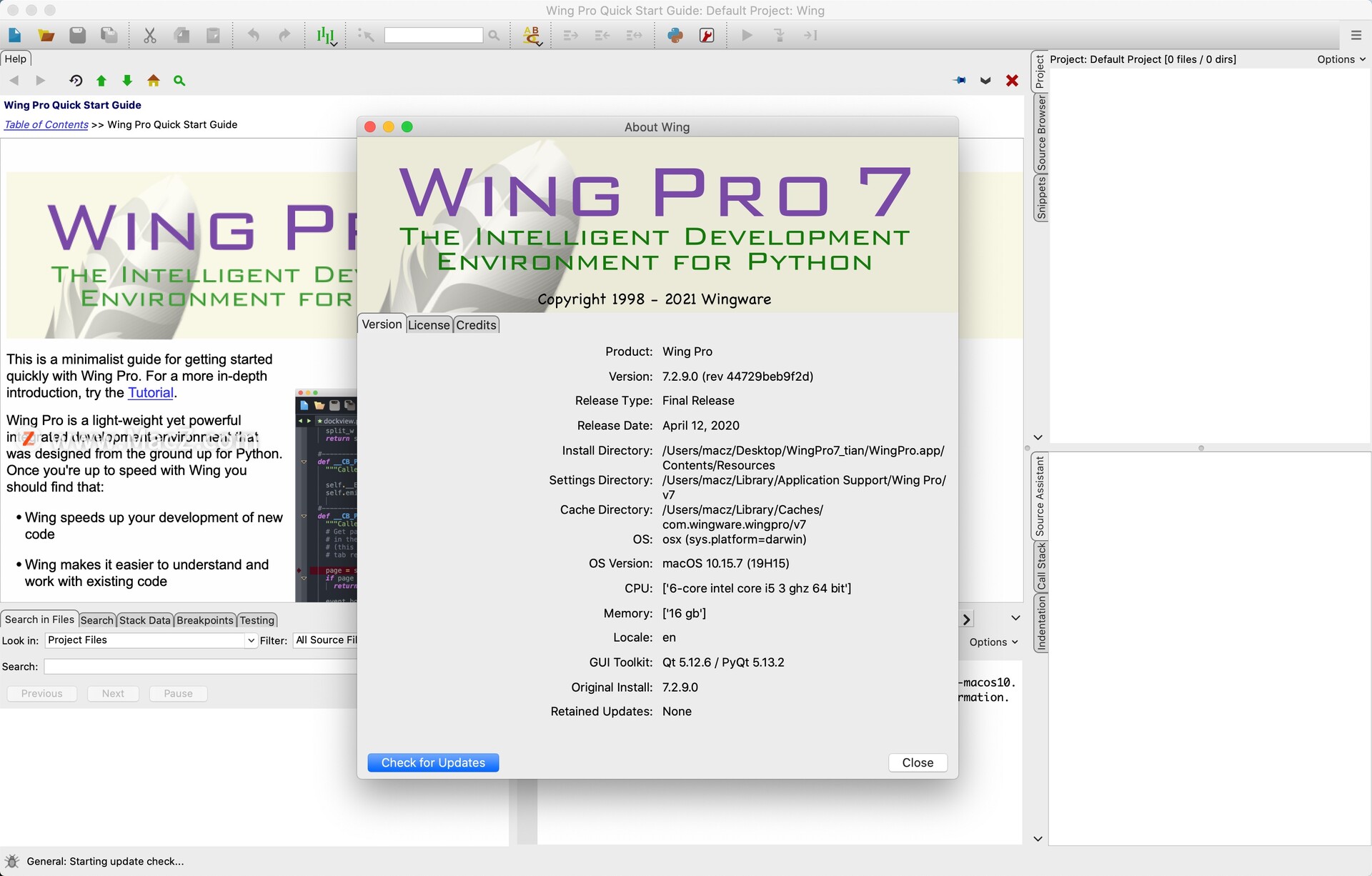 专业Python开发工具：WingPro 7破解版 - 图1