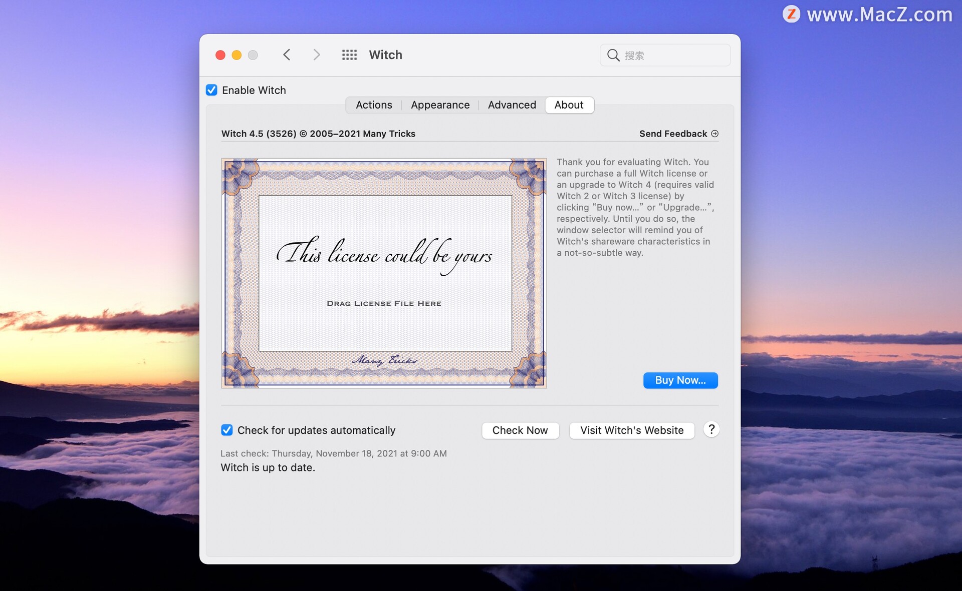 Witch for Mac(优秀的窗口切换神器)v4.5 - 图1