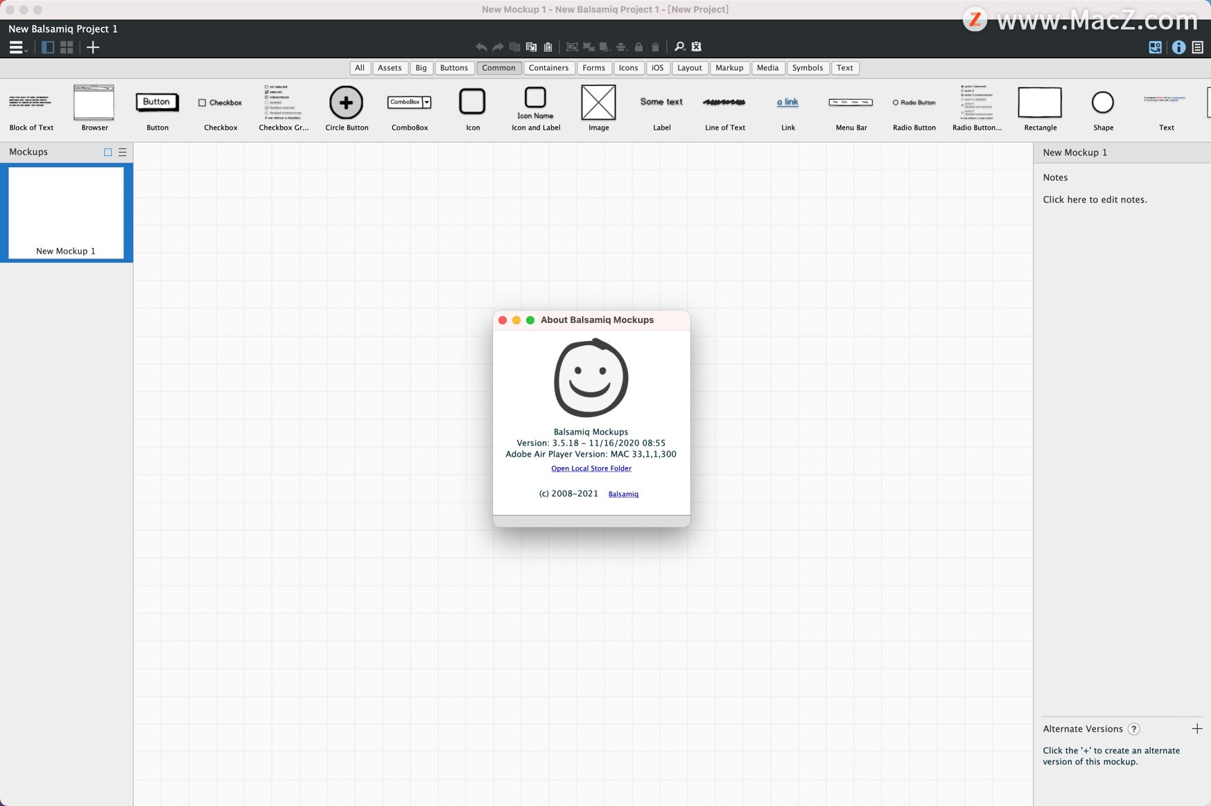 Balsamiq Mockups 3 for Mac(产品UI原型设计软件)v3.5.18永久激活版 - 图1