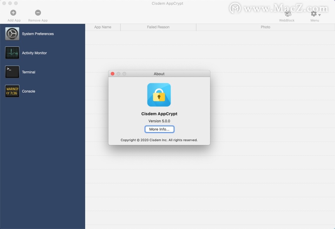 Cisdem AppCrypt for Mac(应用加密软件)v5.0.0免激活版 - 图1