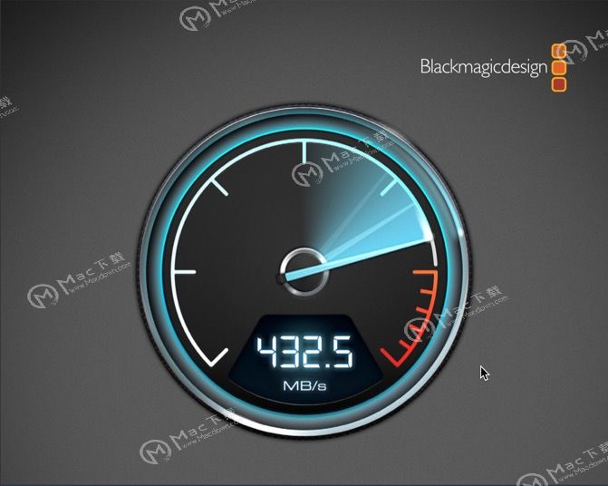 Blackmagic Disk Speed Test Mac版 硬盘测速工具免费版 - 图3