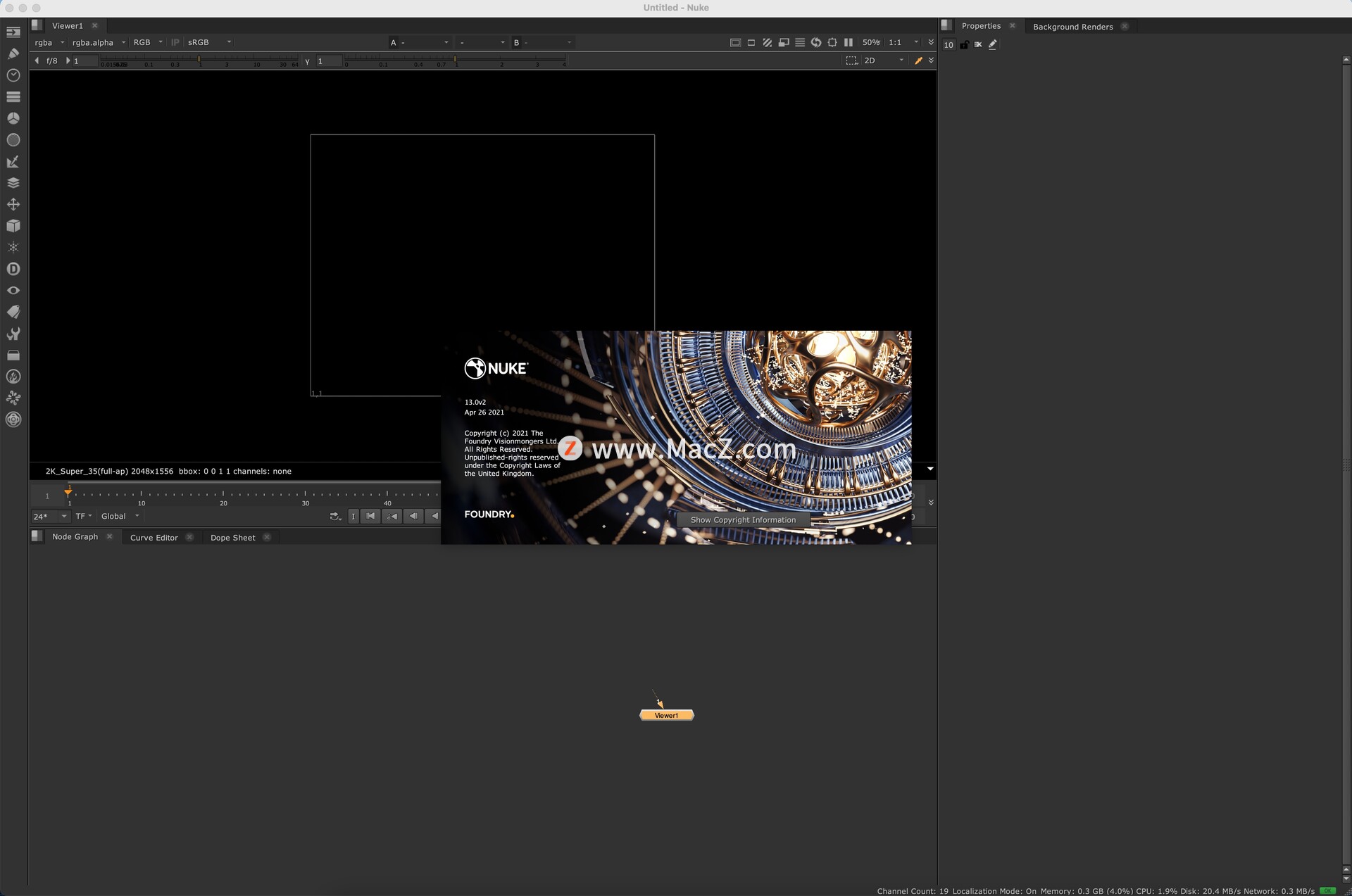 NUKE 13 for mac(电影特效合成软件)v13.0v2激活版 - 图1