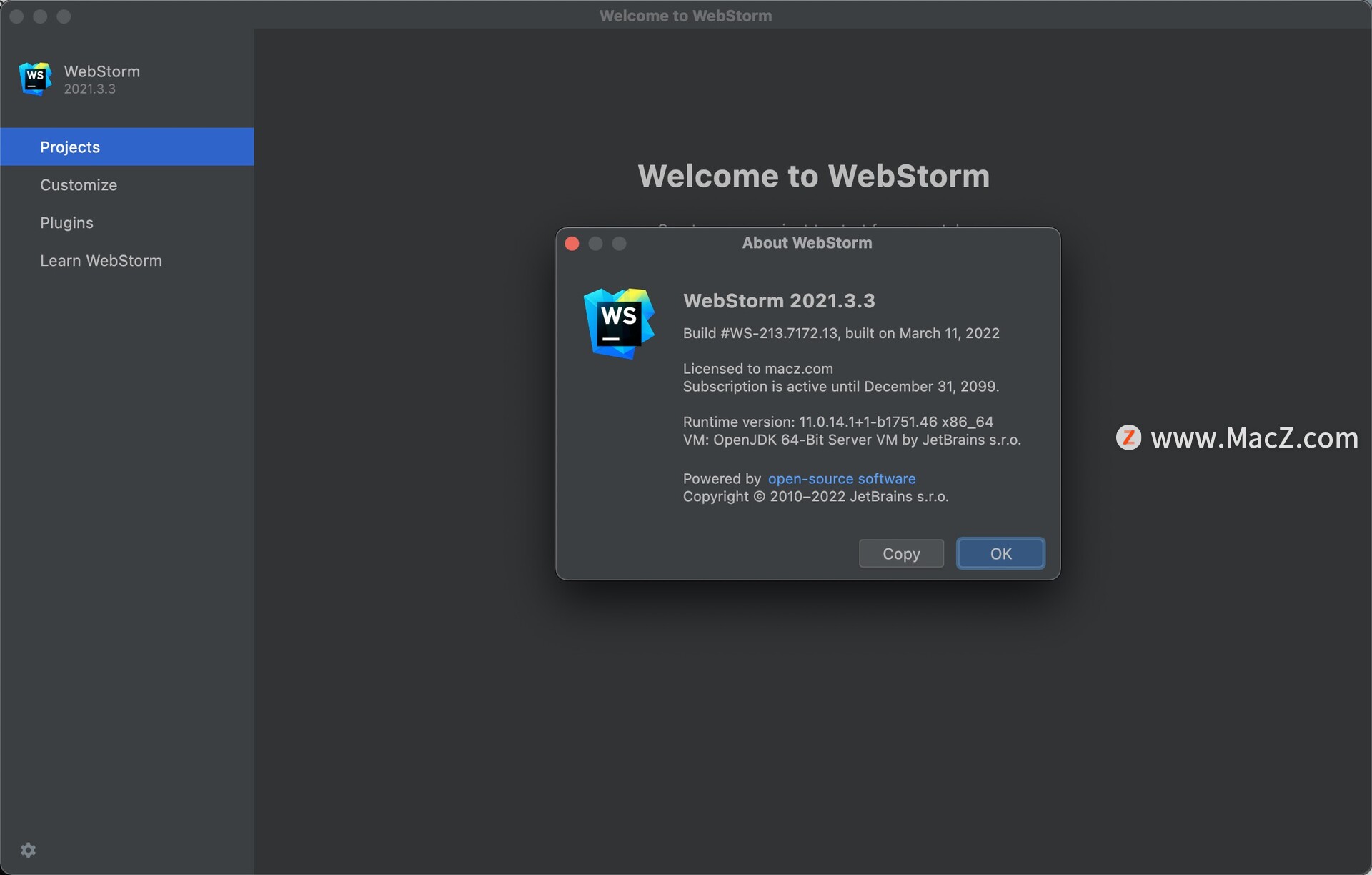 JavaScript开发工具：WebStorm 2021 Mac中文版 - 图1