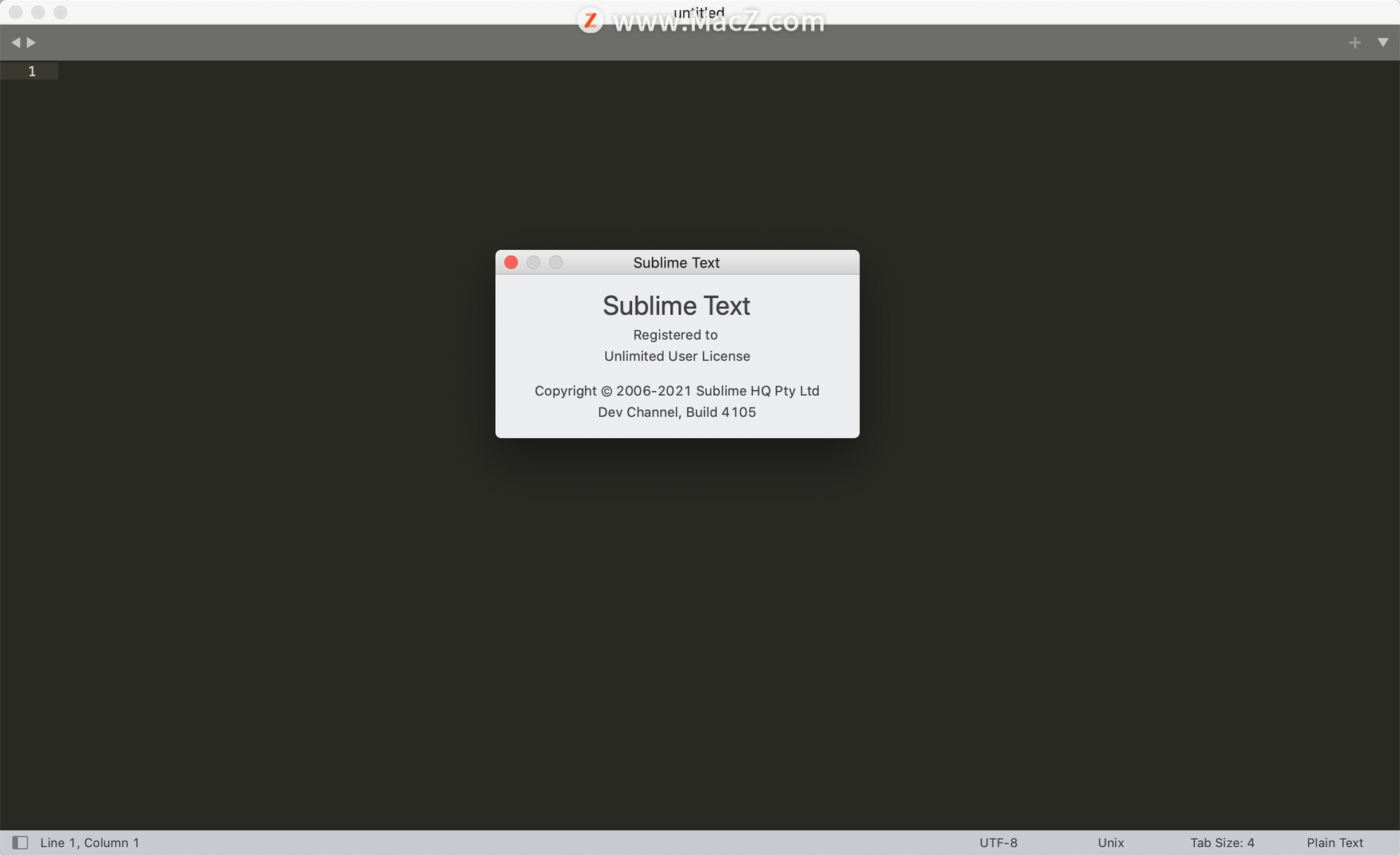 sublime text for Mac(前端代码开发神器)4.0(4105)汉化版 - 图1
