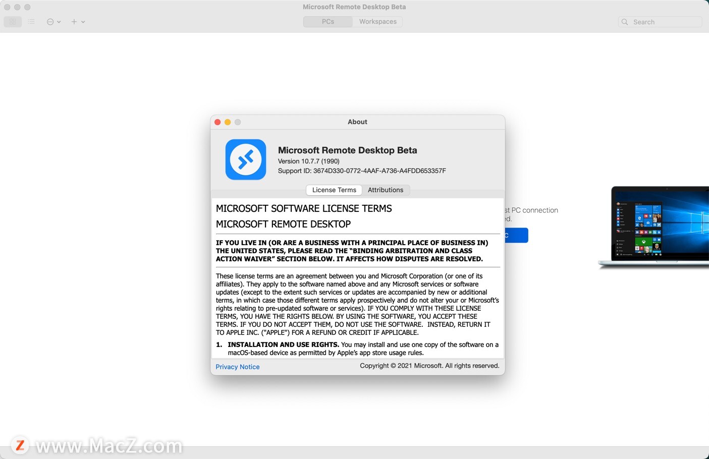 remote desktop mac破解版v10.7.7 支持M1 微软远程连接工具 - 图1