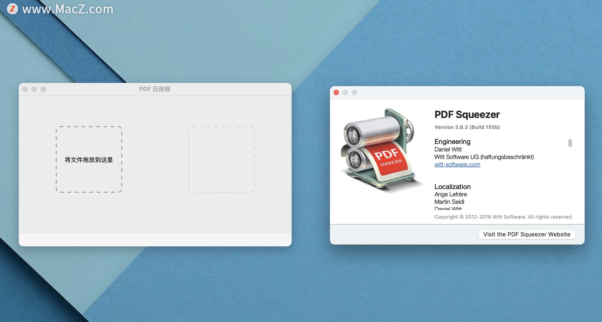 PDF Squeezer for Mac(PDF文件压缩工具)v3.9.3中文激活版 - 图1