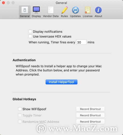 WiFiSpoof for Mac(MAC地址修改软件)v3.5.8免激活版 - 图2