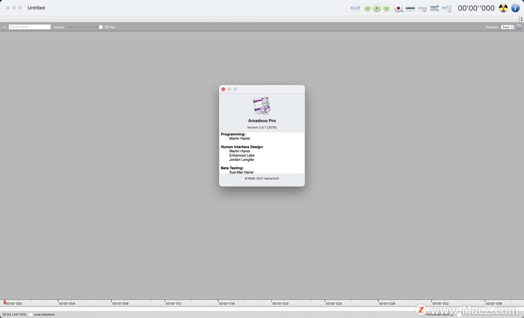 Amadeus Pro for Mac(音频编辑修复去噪软件)2.8.7.2576 - 图1