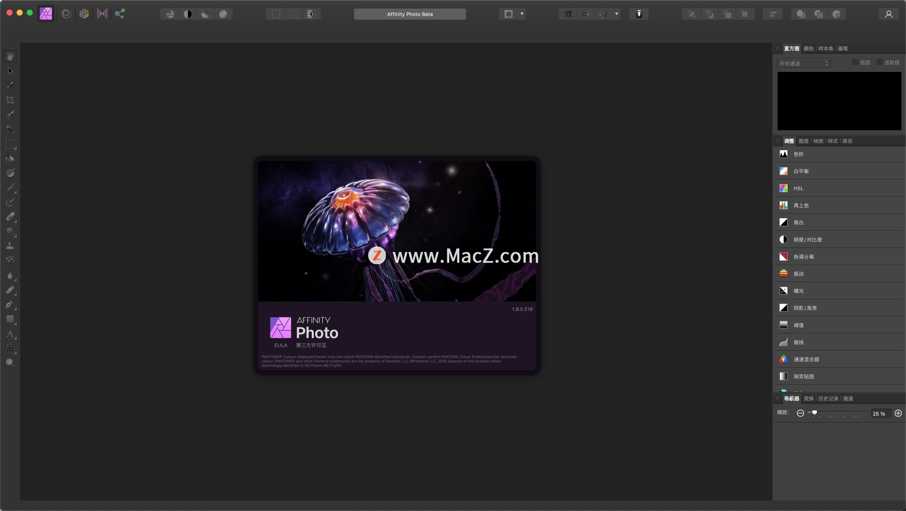 Affinity Photo for Mac(媲美PS的专业级修图软件)v1.9.0.216中文免激活版 - 图1