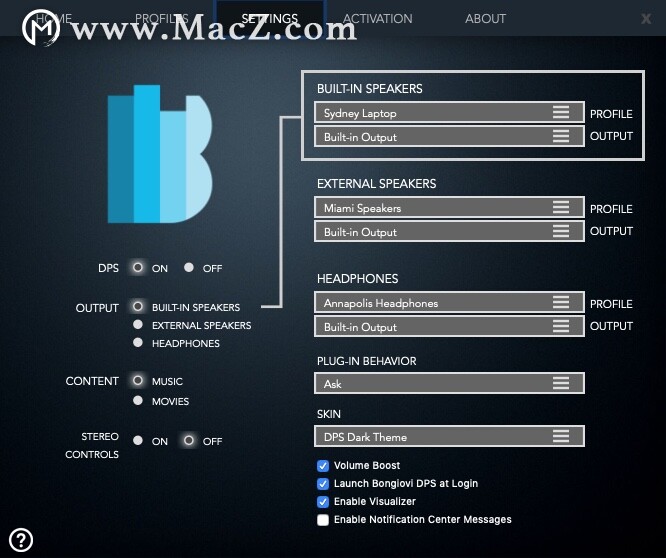 Bongiovi Acoustics DPS for mac(音频增强工具)v2.2.7.1 - 图2