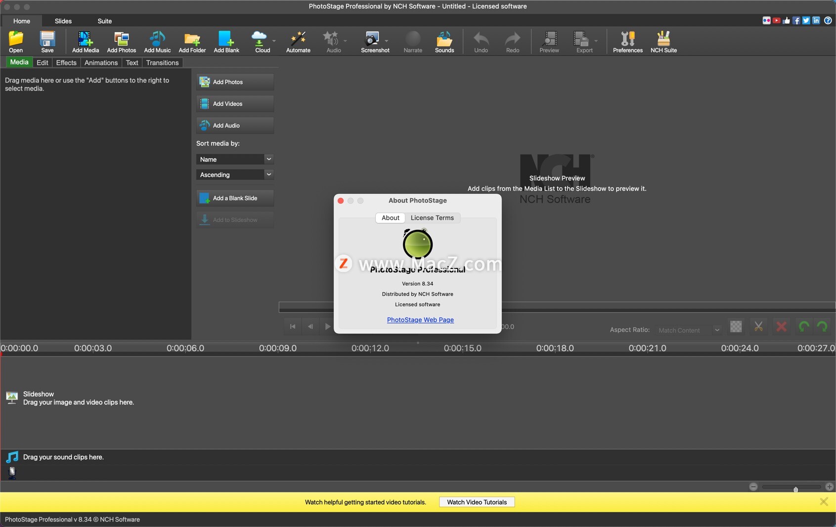 PhotoStage for Mac(幻灯片相册制作工具)v8.34激活版 - 图1