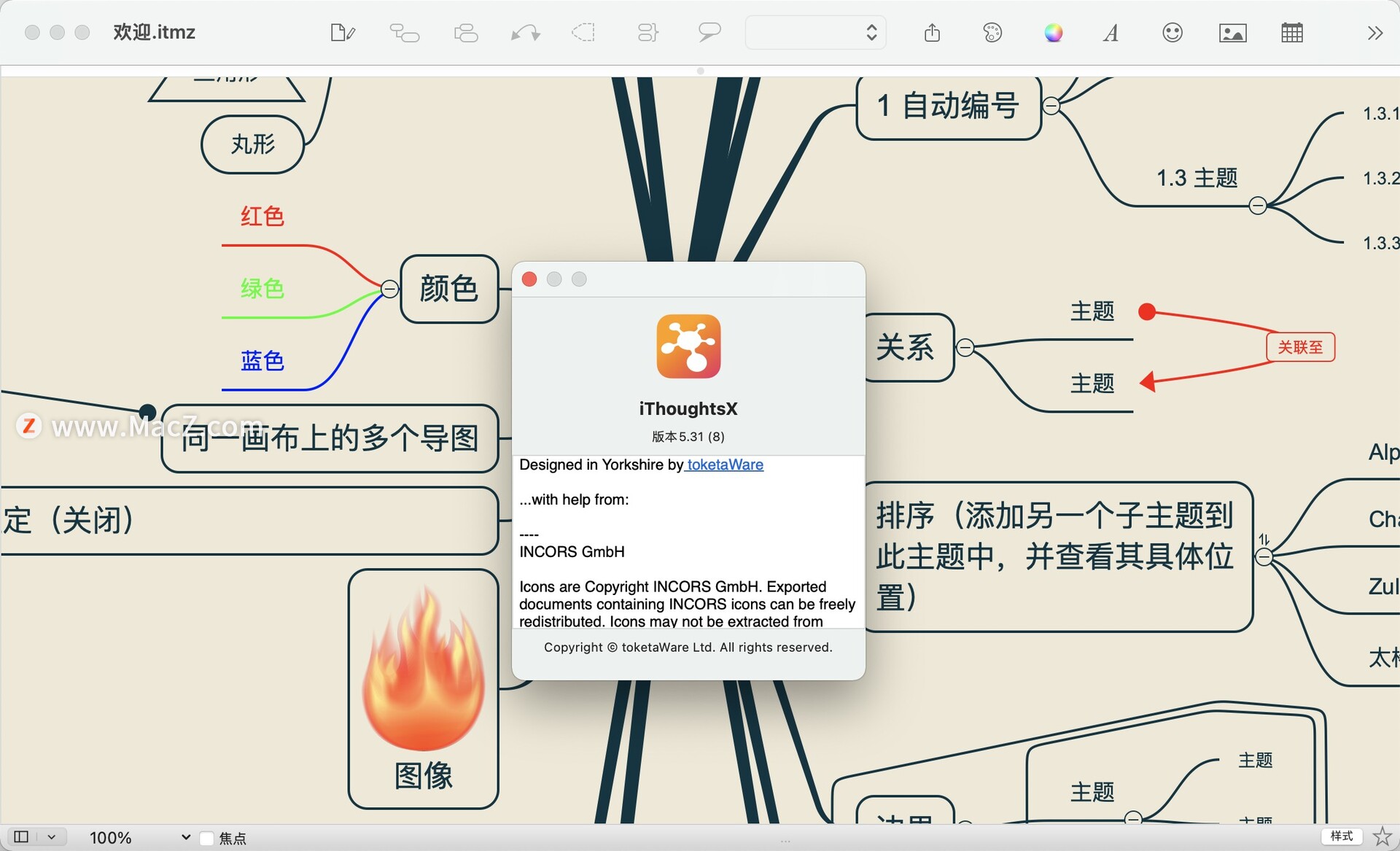 iThoughtsX for mac(最好用的思维导图工具)v5.31中文版 - 图1