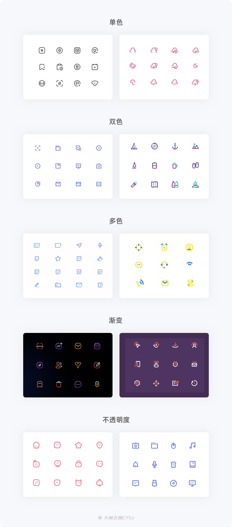 【图标】6大章节！图标设计基础知识全方位入门指南 - 图6