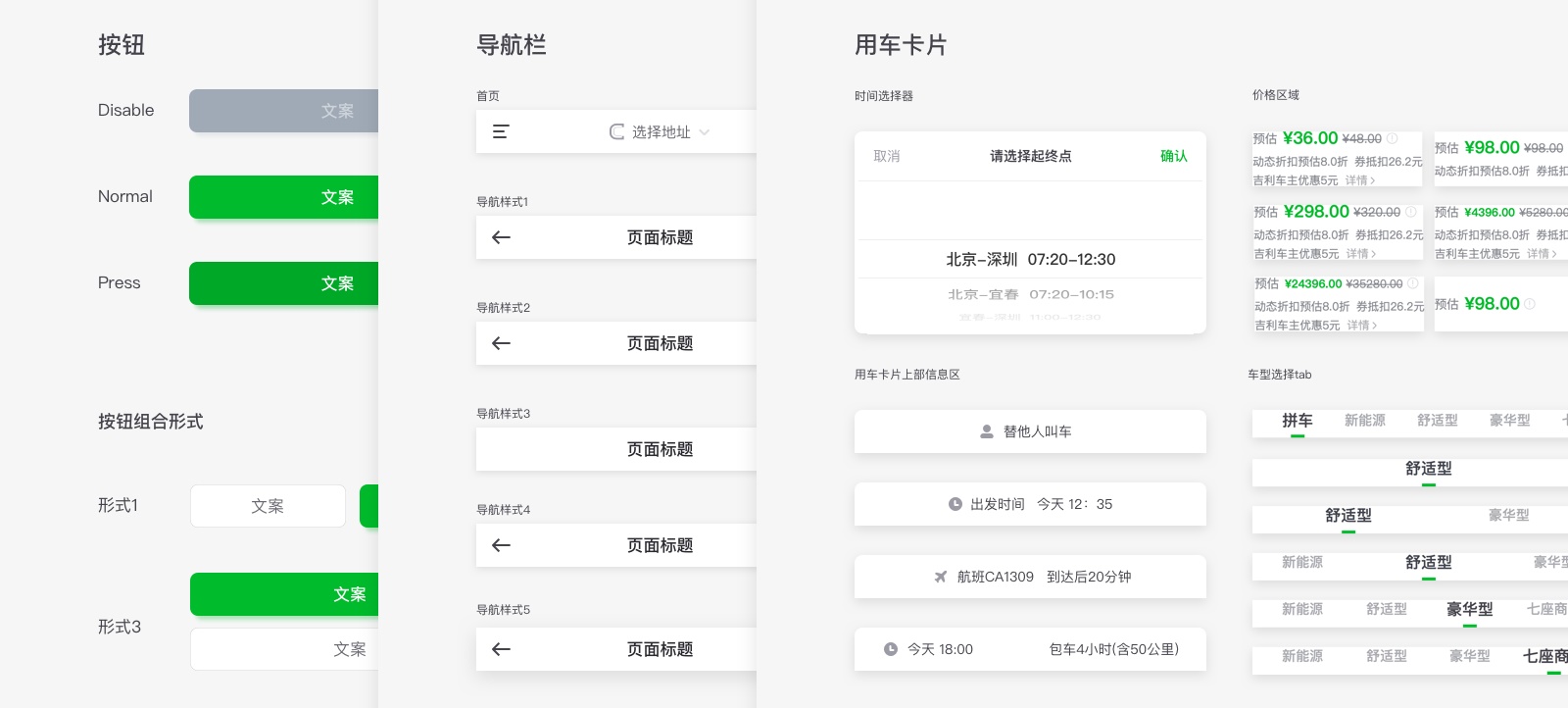 【实现设计目标】实战案例！上亿人使用的曹操出行4.0是如何做设计改版的？ - 图20
