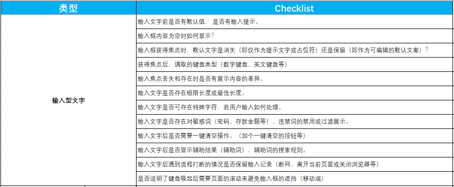 人手必备的产品自查表（建议收藏 打印） - 图14