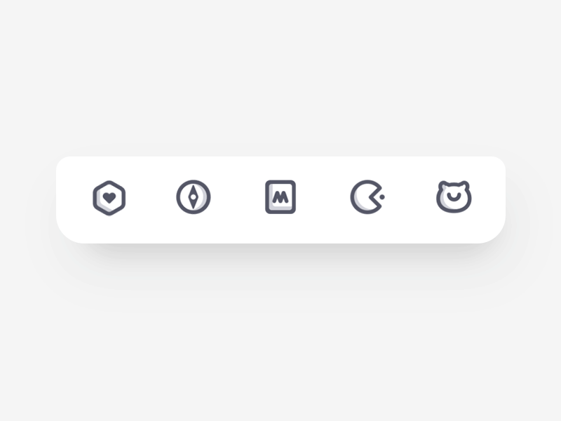 超全面！大厂都在用的 Tab Bar 图标动效设计类型总结 - 图27