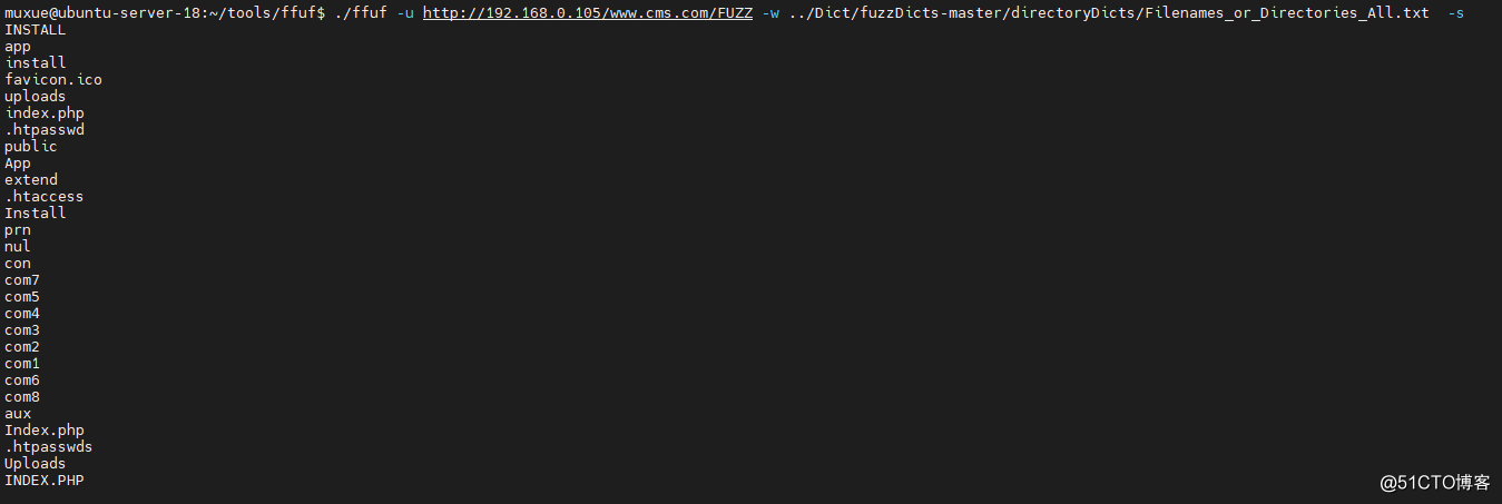 ffuf 基础食用指南_mb6066e165689bf的技术博客_51CTO博客 - 图4