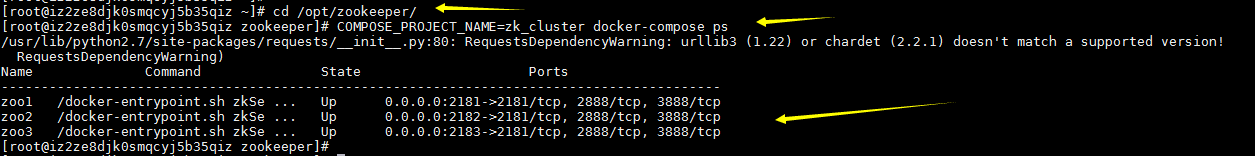 在Docker中安装zookeeper以及集群环境搭建 - 图13