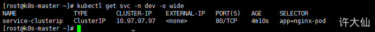 ClusterIP类型的Service之查看Service.png
